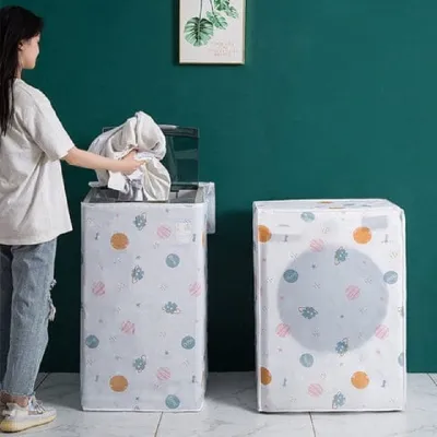 Random Pattern Top Load Washing Machine Cover